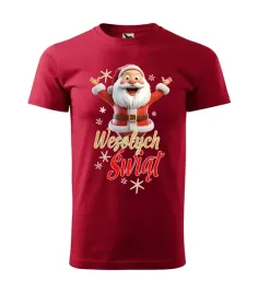 koszulka-t-shirt-swiateczna-wesolych-swiat-renifer-mikolaj-dla-mikolaja