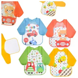 4szt-sliniaczki-dla-dzieci-z-rekawami-miekkie-chlonne-sliniaki-sliniak