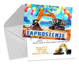 zaproszenia-dla-dzieci-dzieciece-urodzinowe-koparka-budowa-sany-koperta
