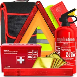 apteczka-gasnica-trojkat-koc-nrc-kamizelka-odblaskowa-torba-organizer-etui