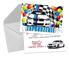 zaproszenie-na-urodziny-bmw-m3-alpina-zaproszenia-urodzinowe-koperta