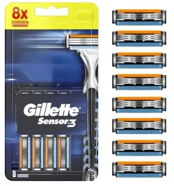gillette-blue-sensor-3-zapas-8-wkladow-ostrza-zestaw-xl