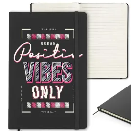 czarny-notes-120-stron-z-gumka-zakladka-positive-vibes-ciekawe-wzory