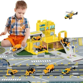 stacja-konstrukcyjna-koparka-helikopter-wozek-widlowy-zestaw-dzieci-prezent