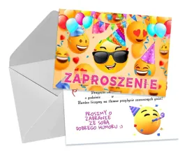 zaproszenia-dla-dzieci-urodzinowe-emotki-party-impreza-urodzinowa-koperta