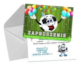 zaproszenia-dla-dzieci-pilka-nozna-usmiechnieta-boisko-koperta