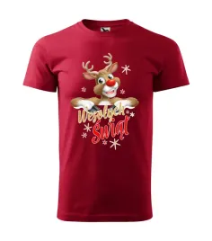 koszulka-t-shirt-swiateczna-wesolych-swiat-renifer-rudolf-mikolaj-mikolaja