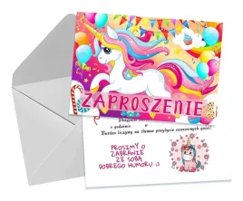 zaproszenia-dla-dzieci-urodzinowe-jednorozec-teczowy-rozowy-koperta