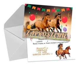 zaproszenia-dla-dzieci-dzieciece-urodzinowe-konie-koperta