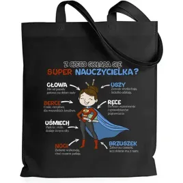 torba-bawelna-czarna-shoper-eko-prezent-dzien-nauczyciela-super-nauczyciel
