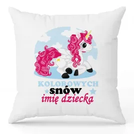 poduszka-biala-ozdobna-40x40cm-piekny-jednorozec-twoje-imie-na-prezent-wz