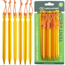 sledzie-do-namiotu-6-szt-highlander-arrow-18cm-lekkie-aluminiowe-orange