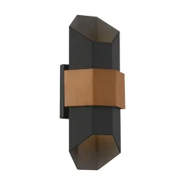 lampa-scienna-zewnetrzna-ogrodowa-led-czarna-brazowa-gora-dol-ip44-quoizel