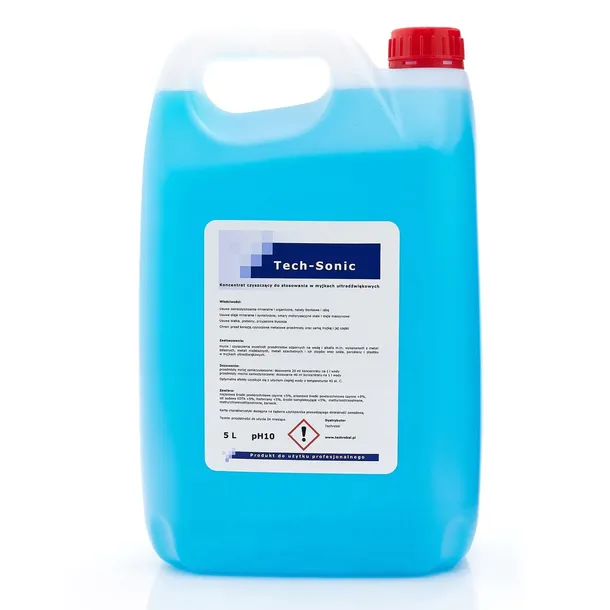 KONCENTRAT PŁYN DO MYJKI ULTRADŹWIEKOWEJ WANNY 5L TECH SONIC TECHREBAL