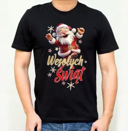 koszulka-t-shirt-swiateczna-wesolych-swiat-renifer-mikolaj-dla-mikolaja