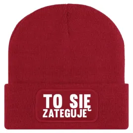 czapka-jesienna-bawelniana-zimowa-czerwona-beanie-to-sie-zateguje-wzory