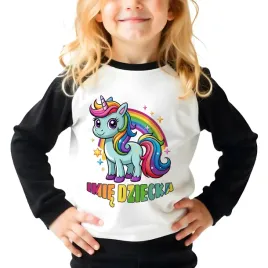 pizama-czarna-dlugi-rekaw-teczowy-jednorozec-imie-dziecka-wzory-158-cm