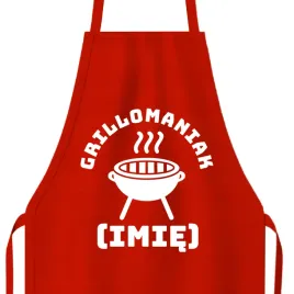 fartuch-czerwony-grillomaniak-prezent-na-grilla-urodziny-topowe-wzory