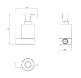 dozownik-scienny-mydla-round-adr-0421-deante-dozowanie-reczne