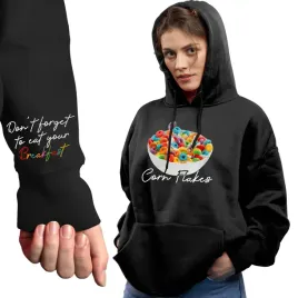 czarna-bluza-damska-z-kapturem-corn-flakes-rozmiar-xl-wiele-wzorow
