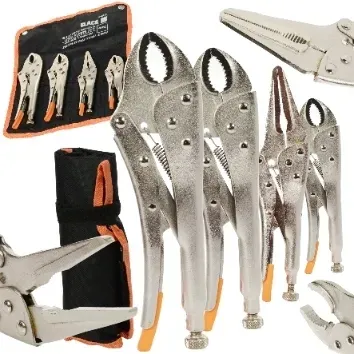 ZESTAW SZCZYPCE ZACISKOWE MORSA MORSEA 125 170 190 250MM KLUCZ ŻABA MATA