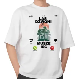 koszulka-meska-prezent-las-dzwoni-mix-wzorow-xl