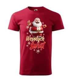 koszulka-t-shirt-swiateczna-wesolych-swiat-renifer-mikolaj-dla-mikolaja