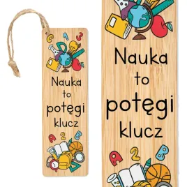 bambusowa-zakladka-do-ksiazki-nauka-to-potegi-klucz-dla-uczniow-wzory