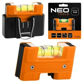 neo-tools-poziomnica-kieszonkowa-z-zaczepem-do-pasa-mala-kieszonkowa-71-220