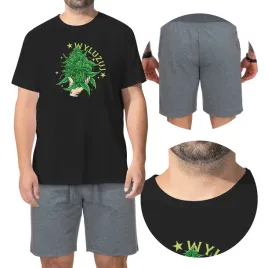 pizama-meska-spodenki-weed-wyluzuj-wzory-xl