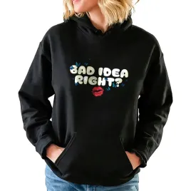 bluza-z-kapturem-damska-czarna-bad-idea-right-mix-wzorow-rozmiar-m