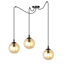 lampa-wiszaca-gigi-3-bl-miodowy-pajak-klosze-bursztyn-czarna