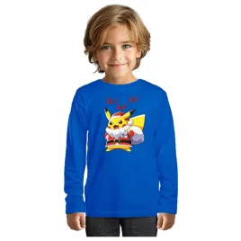 bluzka-swiateczna-dziecieca-koszulka-pikachu-mikolaj-pokemon-146-152