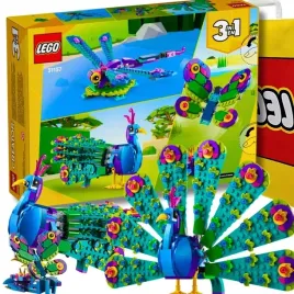 klocki-lego-creator-egzotyczny-paw-3w1-wazka-zaba-zestaw-na-prezent