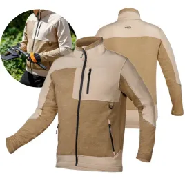 bluza-kurtka-softshell-outdoor-bezowa-meska-robocza-odblaski-rozmiar-s