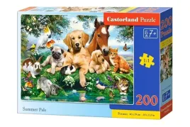 puzzle-200-ukladanka-dla-dzieci-zwierzeta-koty-psy-konie-ptaki-7-castor