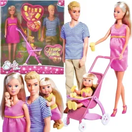 duzy-zestaw-szczesliwa-rodzina-lalka-steffi-w-ciazy-kevin-evi-bobas-wozek