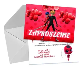 zaproszenia-dla-dzieci-miraculum-biedronka-i-czarny-kot-koperta