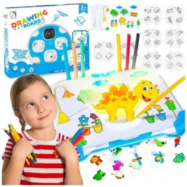 tablica-do-rysowania-podswietlana-pulpit-led-tablet-rzutnik-szablony-mazaki