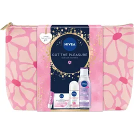 zestaw-kosmetykow-dla-niej-nivea-got-the-pleasure-kosmetyczka-4-produkty