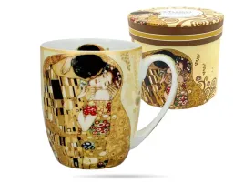 kubek-klimt-pocalunek-jasny-400-ml-camio-porcelana-na-prezent-carmani