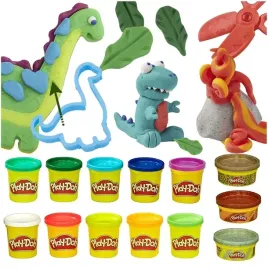 play-doh-ciastolina-zestaw-dinozaury-13-tub-1kg
