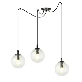 lampa-wiszaca-gigi-3-bl-transparent-pajak-klosze-czarna