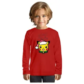 bluzka-swiateczna-dziecieca-koszulka-pikachu-wesolych-swiat-122-128