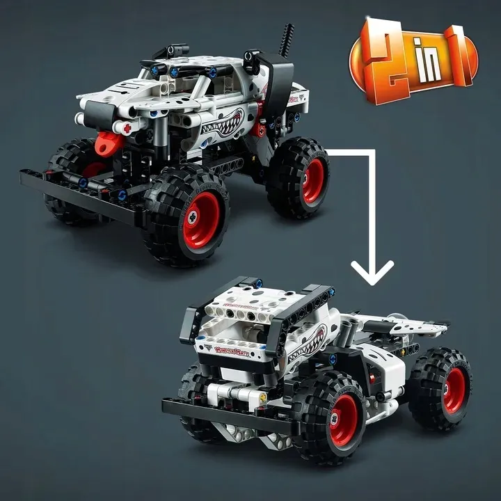 lego-technic-monster-dalmatian-silnik-pullback-2w1-42150-stan-nowy