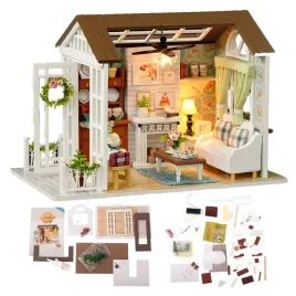 domek-dla-lalek-drewniany-salon-pokoj-model-do-zlozenia-led