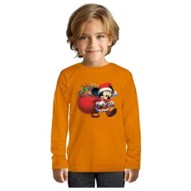 bluzka-swiateczna-dziecieca-koszulka-mickey-mikolaj-prezenty-122-128