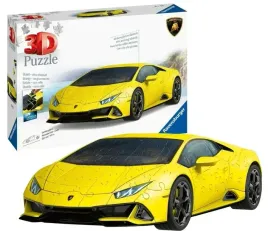 puzzle-3d-pojazdy-lamborghini-huracn-evo-giallo