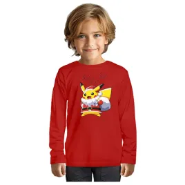 bluzka-swiateczna-dziecieca-koszulka-pikachu-mikolaj-pokemon-128-134