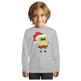 bluzka-swiateczna-dziecieca-koszulka-spongebob-czapka-swieta-134-140